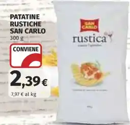 Ipercoop Patatine rustiche San Carlo offerta