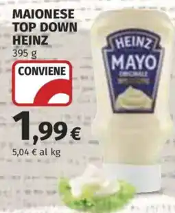 Ipercoop Maionese Heinz offerta