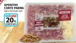 Ipercoop Aperitivi Corte Parma offerta