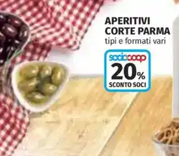 Ipercoop Aperitivi Corte Parma offerta