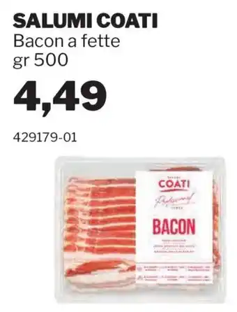 GrosMarket Bacon Coati offerta