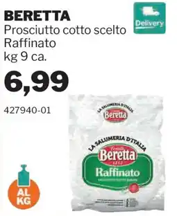 GrosMarket Prosciutto cotto scelto Raffinato Beretta offerta