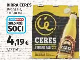 Ipercoop Birra Ceres offerta