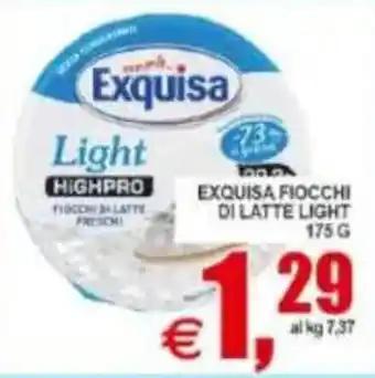 Pewex Exquisa Fiocchi di Latte Light offerta