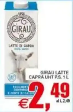 Pewex Girau latte capra UHT offerta