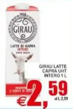 Pewex Girau latte capra UHT offerta