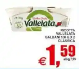 Pewex Ricotta Valletata Galbani Classica offerta