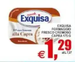 Pewex Exquisa Formaggio Fresco Cremoso alla Capra offerta