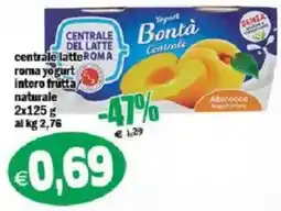 Il Castoro Supermercati Yogurt Bontà Centrale offerta