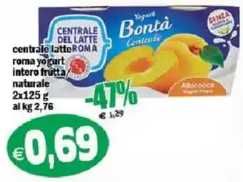 Il Castoro Supermercati Yogurt Bontà Centrale offerta