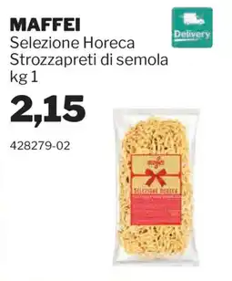 GrosMarket Maffei Selezione Horeca Strozzapreti di semola offerta