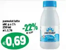 Il Castoro Supermercati parmalat latte uht p.s 1% offerta