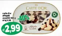 Il Castoro Supermercati Carte d'Or affogati offerta