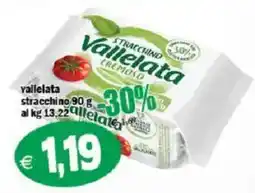Il Castoro Supermercati Vallelata stracchino offerta