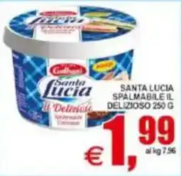 Pewex Santa lucia spalmabile il delizioso offerta