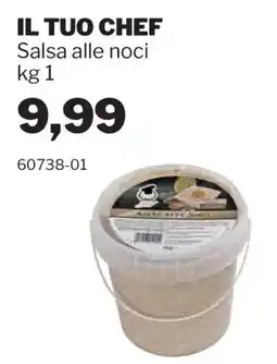 GrosMarket Il tuo chef salsa alle noci offerta