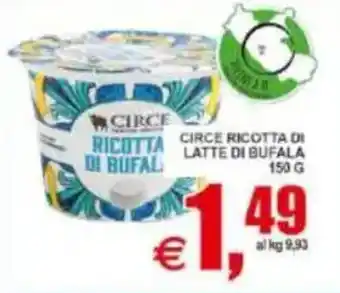 Pewex Circe ricotta di latte di bufala offerta