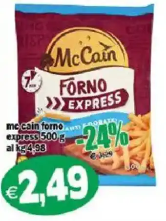 Il Castoro Supermercati McCain forno express offerta