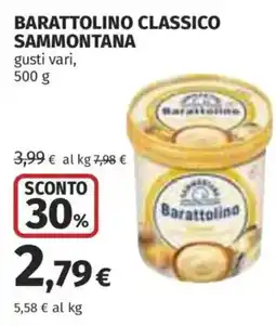 Ipercoop Barattolino classico Sammontana offerta