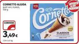 Ipercoop Cornetto Algida offerta