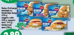 Il Castoro Supermercati findus fish burger offerta