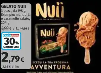 Ipercoop Gelato Nuìi offerta