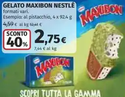 Ipercoop Gelato Maxibon Nestlé offerta