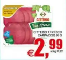 Pewex Citterio T.Fresco Carpaccio offerta