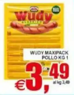 Pewex Wudy Maxipack Pollo Kg 1 offerta
