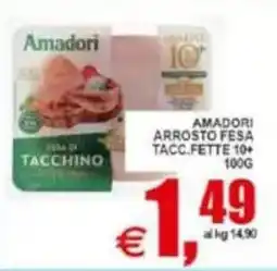 Pewex Amadori arrosto fesa tacchino offerta