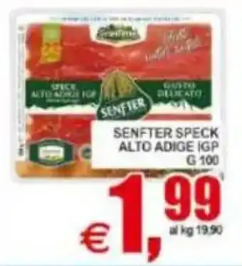 Pewex Senfter speck alto adige igp offerta
