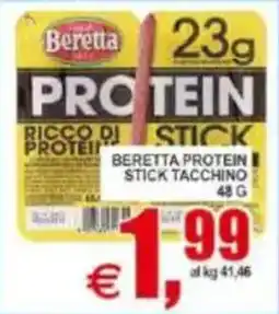 Pewex Beretta protein stick tacchino offerta