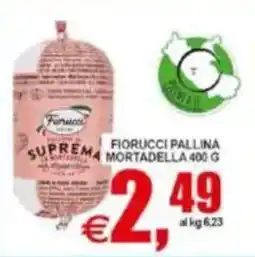 Pewex Fiorucci pallina mortadella offerta