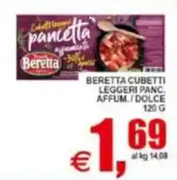 Pewex Beretta cubetti leggeri panc. affum./dolce offerta