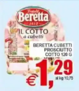 Pewex Beretta cubetti prosciutto cotto offerta