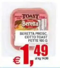Pewex Beretta prosciutto cotto toast offerta