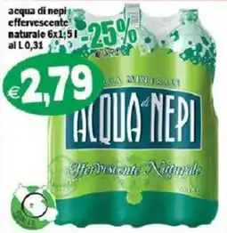 Il Castoro Supermercati Acqua di Nepi offerta