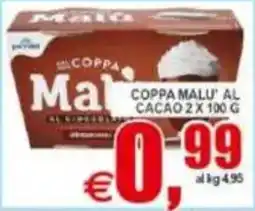 Pewex Coppa Malu' al cacao offerta