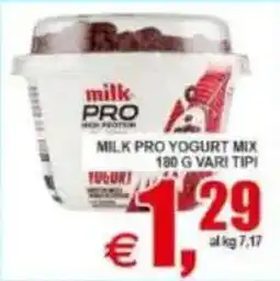 Pewex Milk Pro yogurt mix offerta
