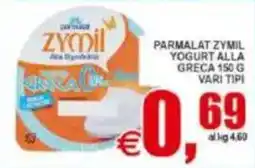 Pewex Parmalat Zymil Yogurt alla Grecia offerta