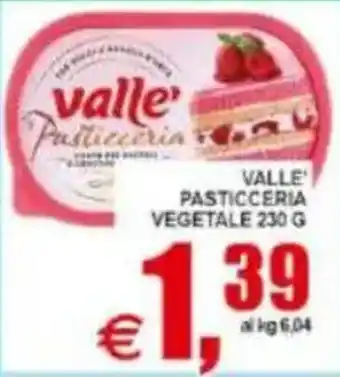 Pewex Valle' Pasticceria Vegetale offerta