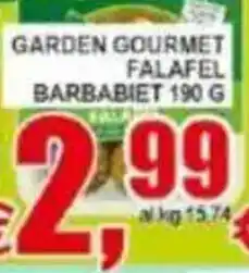 Pewex Garden Gourmet Falafel Barbabiet offerta