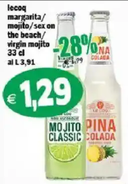 Il Castoro Supermercati Lecoq mojito classic offerta