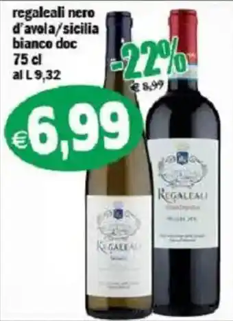 Regaleali nero d'avola/sicilia
