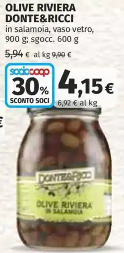 Ipercoop Olive Riviera Donte&ricci offerta