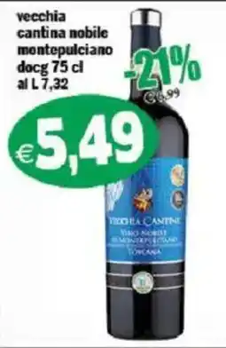 Il Castoro Supermercati Vecchia cantina nobile montepulciano offerta