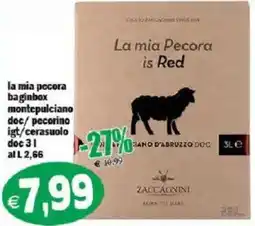Il Castoro Supermercati La mia Pecora is Red offerta