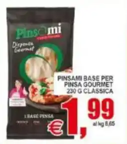 Pewex Pinsami base per pinsa gourmet offerta