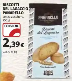 Ipercoop Biscotti del Lagaccio Panarello senza zucchero offerta