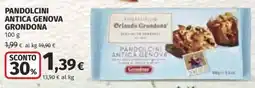 Ipercoop Pandolcini antica genova Grondona offerta